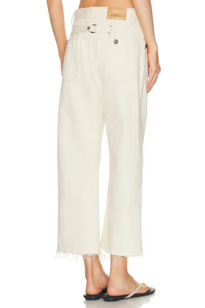 Isabel Marant Étoile Ermina Pant In White