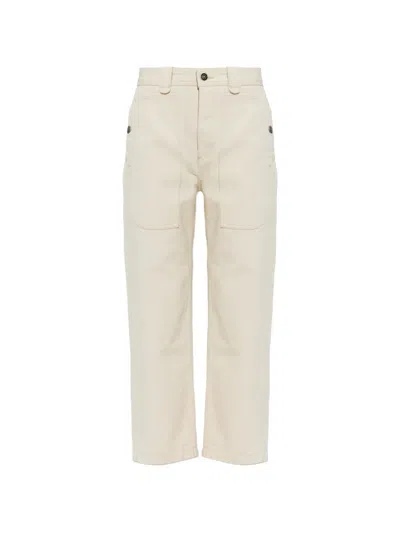 Isabel Marant Étoile Ermina Straight-leg Jeans In White