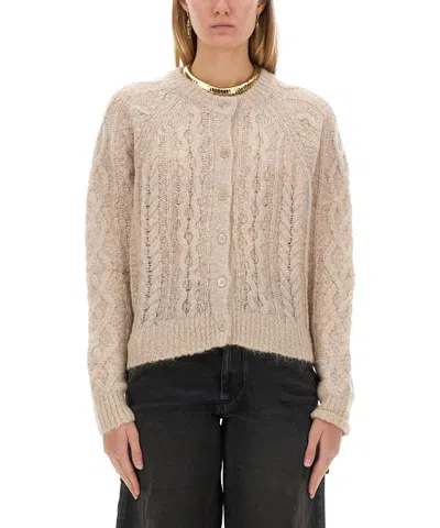 Isabel Marant Étoile Ery Cardigan In Sand