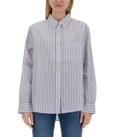 Isabel Marant Étoile Esola Shirt In Blue