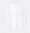 Isabel Marant Étoile Etoile Cotton-blend Pajama Shirt In White