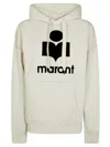 Isabel Marant Étoile Isabel Marant Etoile Women Melange Ivory Cotton Blend Mansel Sweatshirt In Neutral
