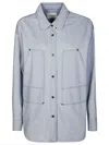 Isabel Marant Étoile Gb Long Sleeves Collared Neck Chest Pockets
