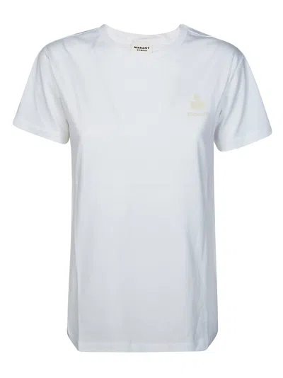 Isabel Marant Étoile Etoile Isabel Marant Womens Mini Tee Shirt - Spring/summer 26 In White