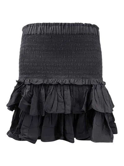 Isabel Marant Étoile Midi Skirt In Negro