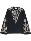Isabel Marant Étoile Falonne Blouse In Black