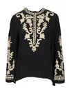 Isabel Marant Étoile Falonne-gb Shirts Black In Black