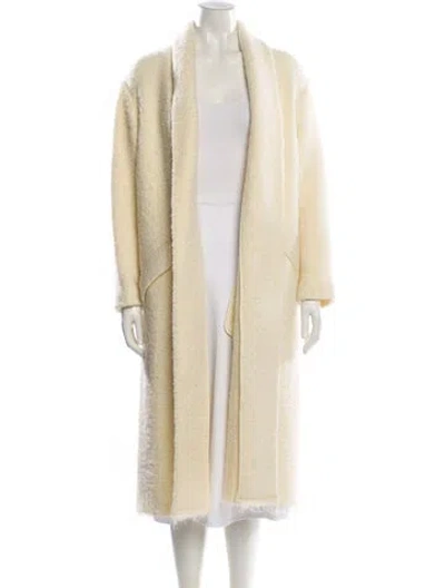 Pre-owned Isabel Marant Étoile Faux Fur Coat In Neutral