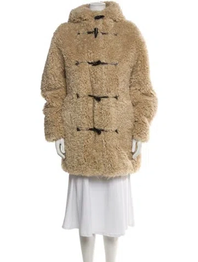 Pre-owned Isabel Marant Étoile Faux Fur Jacket In Neutral
