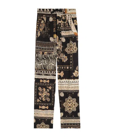 Isabel Marant Étoile All-over Patterned Drawstring Trousers