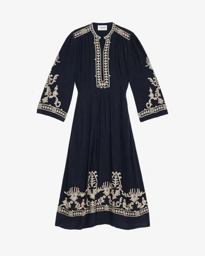 Isabel Marant Étoile Feliana Dress In Blue