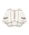 Isabel Marant Étoile Felicity Blouse In White