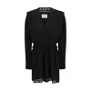 Isabel Marant Étoile Marant Étoile Woman Mini Dress Black Size 6 Viscose, Polyester