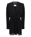 Isabel Marant Étoile Marant Étoile Woman Mini Dress Black Size 6 Viscose, Polyester In Black