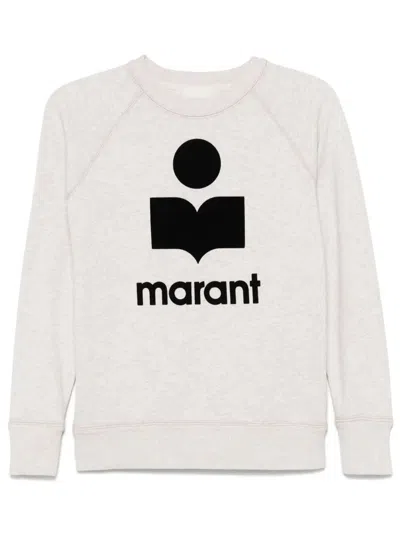 ISABEL MARANT ÉTOILE PRINTED LOGO MILLYNY COTTON SWEATSHIRT