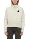 Isabel Marant Étoile Isabel Marant Etoile Women Melange Sand Cotton Blend Ross Sweatshirt