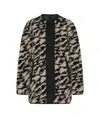 Isabel Marant Étoile Fernalia Cropped Coat In Multi