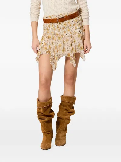 Isabel Marant Étoile Fiala Skirt In Neutral