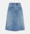 Isabel Marant Étoile Fiali Denim Midi Skirt In Light Blue