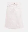 Isabel Marant Étoile Fiali Denim Midi Skirt In White