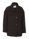 Isabel Marant Étoile Fiby Coat In Green