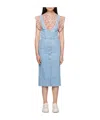 Isabel Marant Étoile Filipine Denim Dress In Blue
