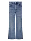 Isabel Marant Étoile Jenny Ga Wide Leg Faded Wash Jeans