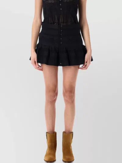 Isabel Marant Étoile Isabel Marant Etoile Darine Skirt In Black
