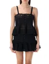 Isabel Marant Étoile Isabel Marant Etoile Denys Cotton Top In Black