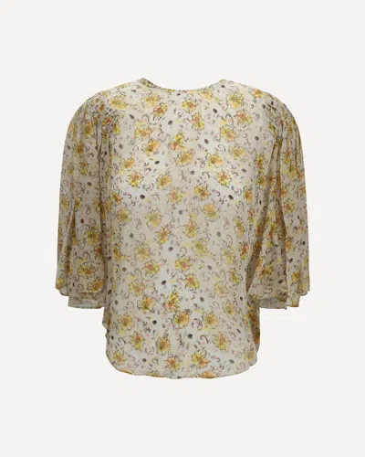 Isabel Marant Étoile Beige Viscose Blouse In Neutral