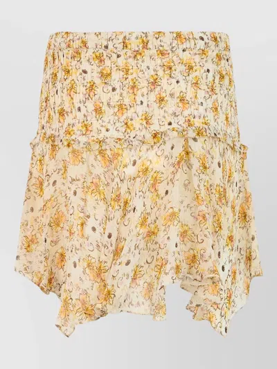 Isabel Marant Étoile Isabel Marant Etoile Skirt Woman Color Yellow In Multi