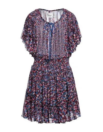 Isabel Marant Étoile Floral Flared Skirt In Multi