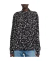 Isabel Marant Étoile Floral-print Blouse In Black