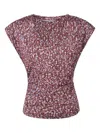 Isabel Marant Étoile Floral-print Blouse In Red