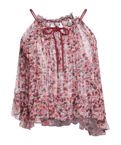Isabel Marant Étoile Floral Print Camisole In Pink