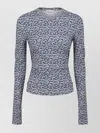 Isabel Marant Étoile Leonio Printed Stretch Viscose Top