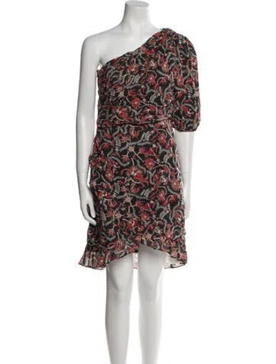 Pre-owned Isabel Marant Étoile Floral Print Knee-length Dress In Multi