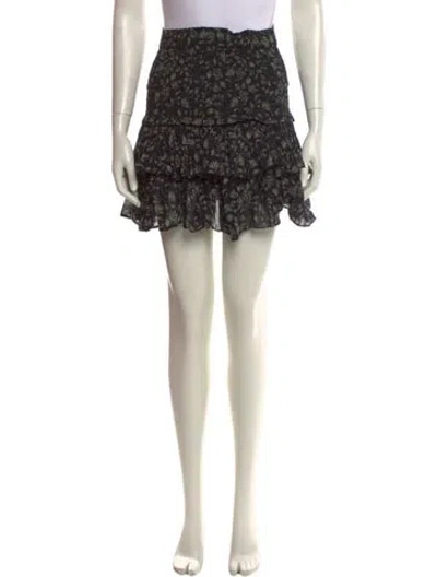Pre-owned Isabel Marant Étoile Floral Print Mini Skirt