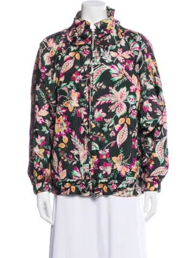 Pre-owned Isabel Marant Étoile Floral Print Utility Jacket In Multi