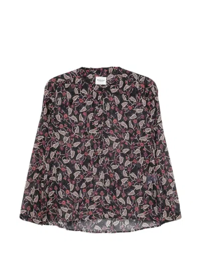 Isabel Marant Étoile Floral-print Blouse In Multi