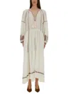 Isabel Marant Étoile Maxirock Florenza Aus Baumwolle In White
