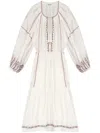 Isabel Marant Étoile Maxirock Florenza Aus Baumwolle In White