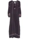 Isabel Marant Étoile Marant Etoile Women Marant Etoile Black Long Dresses In Blue