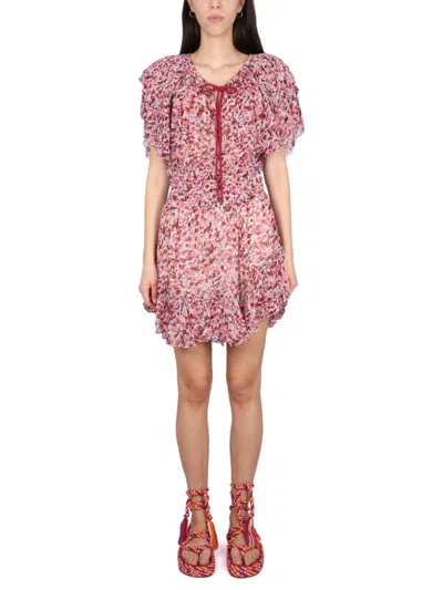 Isabel Marant Étoile Isabel Marant Etoile Florise Dress In Multicolour
