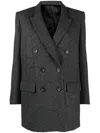 Isabel Marant Étoile Doppelreihiger Blazer In Grey