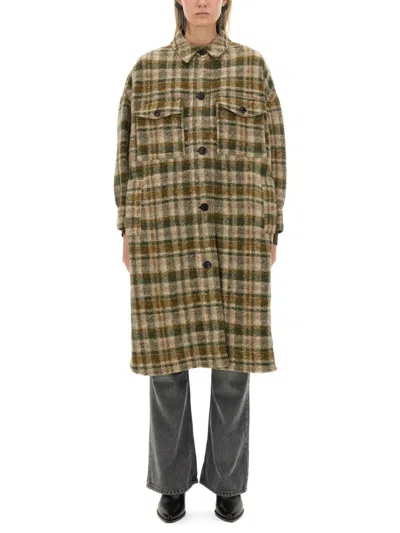 Isabel Marant Étoile Fontizi" Coat In Green