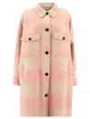 Isabel Marant Étoile Pink Fontizi Coat In Pink
