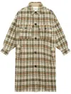 Isabel Marant Étoile Marant Etoile Women Fontizi Wool Blend Coat In Brown