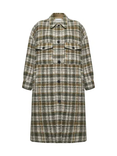 ISABEL MARANT ÉTOILE ISABEL MARANT ÉTOILE FONTIZI WOOL BLEND COAT