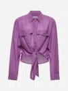 Isabel Marant Étoile Fuchsia Voile Nath Shirt